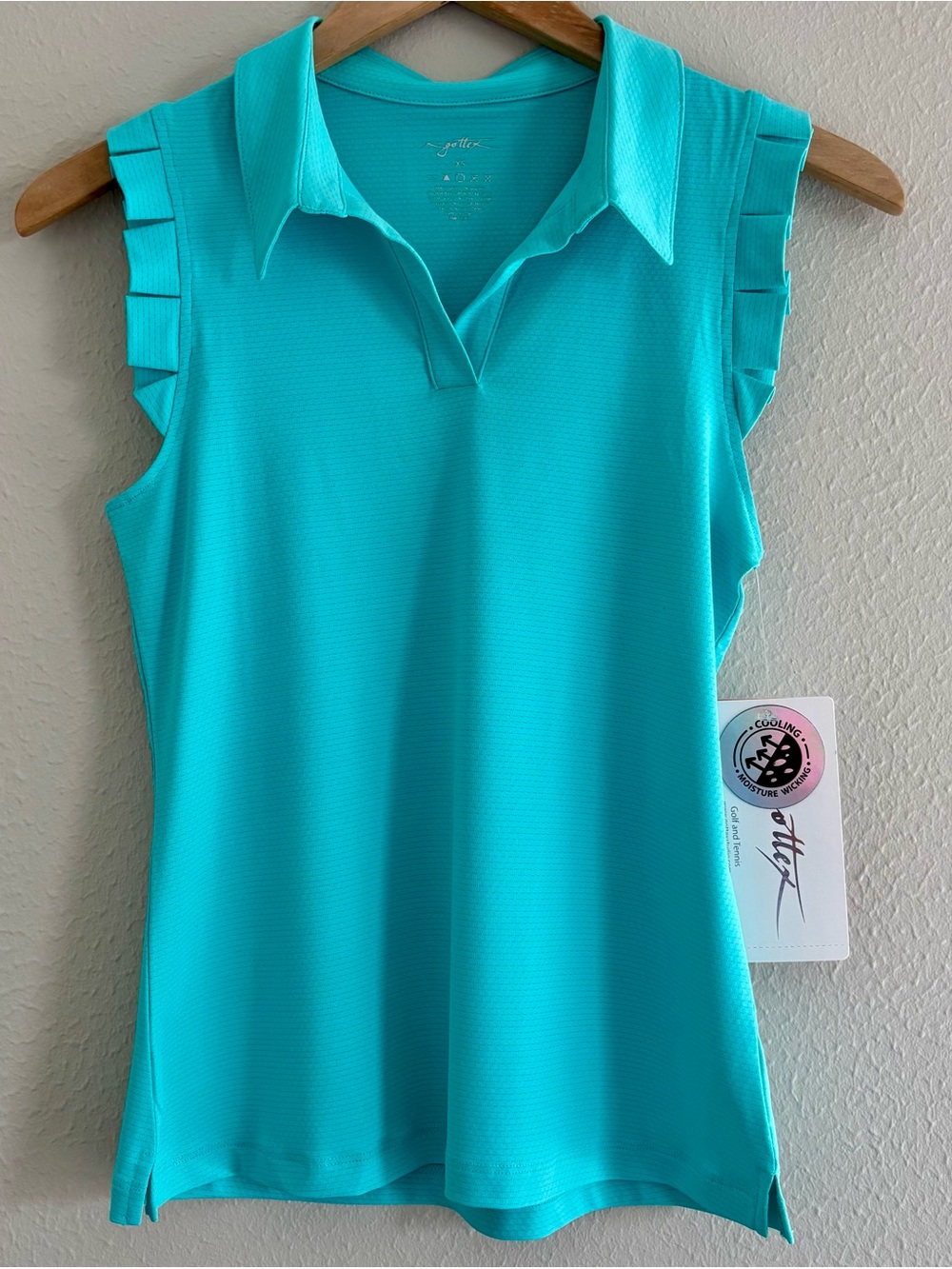 NWT Gottex Sleeveless Polo
